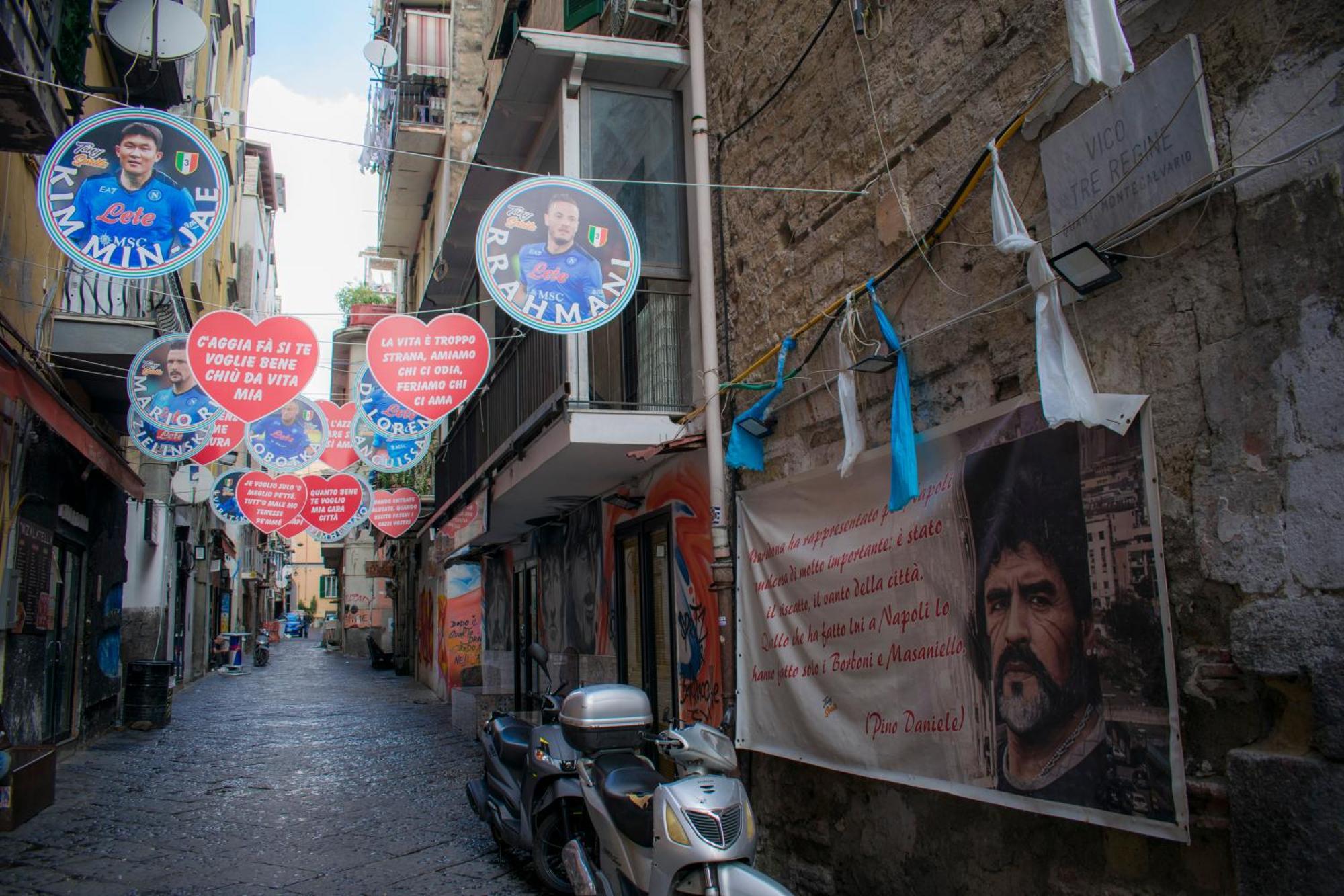 La Sciantosa Quartieri Spagnoli نابولي المظهر الخارجي الصورة
